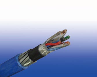 阻燃总屏蔽, 铠装仪表缆(多对)