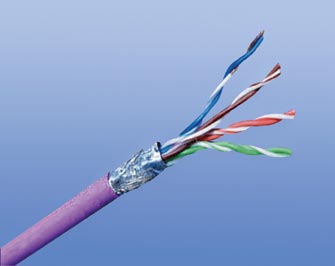 CAT6 CWB/SWB/SWA LSZH阻燃铠装数据缆 