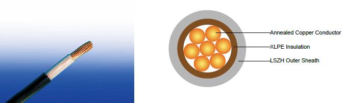 FTX300 1RZ1-R (CU/XLPE/LSZH 600/1000V Class 2) FTX300 1RZ1-R (CU/XLPE/LSZH 600/1000V Class 2)